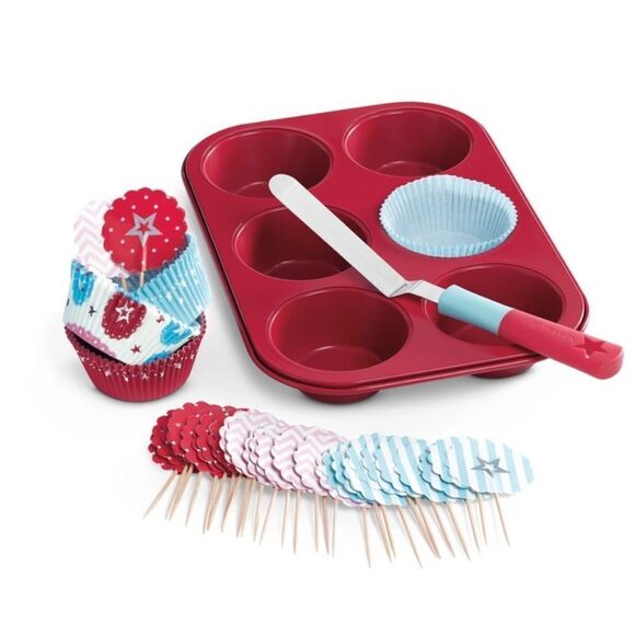 New Retired American Girl by Williams-Sonoma The Cupcake Set Baking - Picture 7 of 7